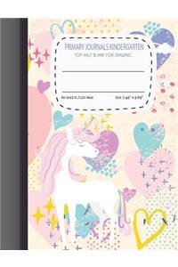 primary journals kindergarten Top Half Blank For Drawing