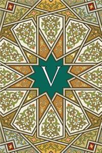 Monogram V Any Day Planner Notebook