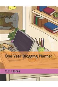 One Year Blogging Planner