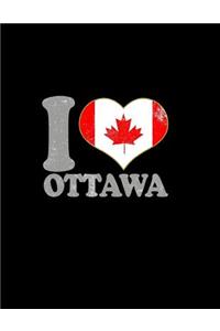 I Love Ottawa Composition Book