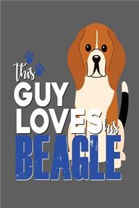 This Guy Loves His Beagle