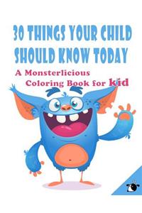30 Things Your Child Should Know Today