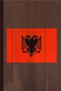 Albania Flag Journal Notebook