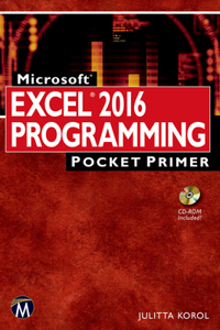 Microsoft Excel 2016 Programming Pocket Primer