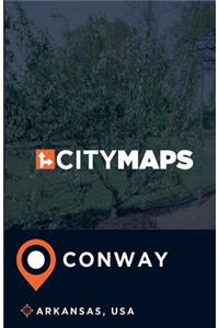 City Maps Conway Arkansas, USA