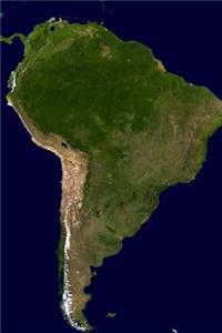 Relief Map of South America Journal