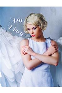 My Diary: 185 Lined Pages, Large Size Book 8 1/2 X 11