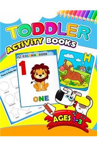 Toddler Activity books ages 1-3