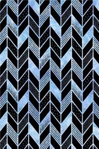 Journal Notebook Abstract Feather Pattern 10