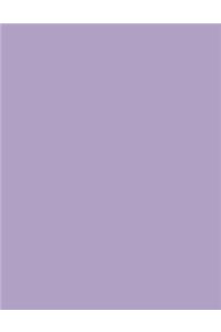 Thistle Purple 101 - Lined with Margins Notebook (Wide)