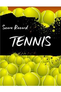 Tennis Score Record