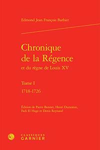 Chronique de la Regence