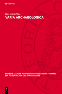 Varia Archaeologica