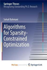 Algorithms for Sparsity-Constrained Optimization