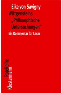 Wittgensteins 'Philosophische Untersuchungen'