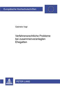 Verfahrensrechtliche Probleme Bei Zusammenveranlagten Ehegatten