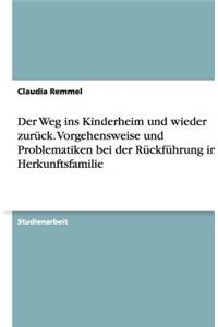 Der Weg ins Kinderheim und wieder zurück. Vorgehensweise und Problematiken bei der Rückführung in die Herkunftsfamilie