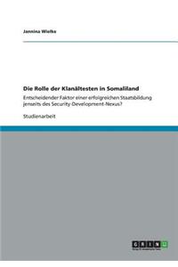 Die Rolle der Klanältesten in Somaliland