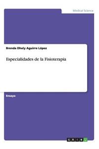 Especialidades de la Fisioterapia