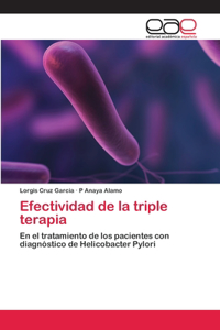 Efectividad de la triple terapia