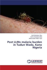 Post LLINs malaria burden in Tudun Wada, Kano Nigeria