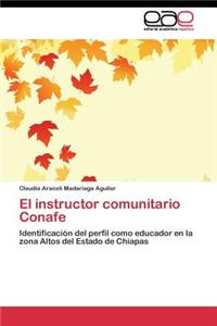 El instructor comunitario Conafe