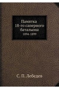 Памятка 18-го саперного батальона