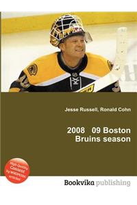 2008 09 Boston Bruins Season