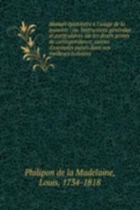 Manuel epistolaire a l'usage de la jeunesse