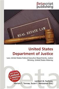 United States Department of Justice