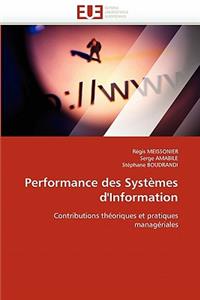 Performance Des Systèmes d'Information