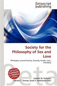 Society for the Philosophy of Sex and Love