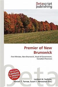 Premier of New Brunswick