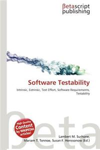 Software Testability