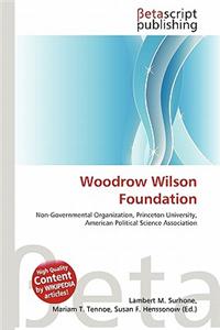 Woodrow Wilson Foundation