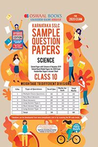 Oswaal Karnataka SSLC Sample Question Papers Class 10 Science Book Chapterwise & Topicwise (For March 2020 Exam)