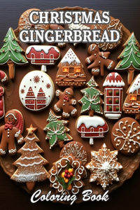Christmas Gingerbread Coloring Book