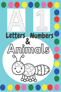 Dot Marker Letters and Numbers