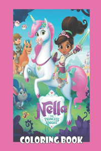 NELLA THE PRINCESS KNIGHT Coloring Book