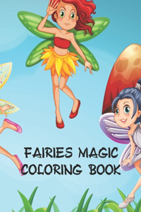 Fairies Magic Coloring Book