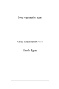 Bone regeneration agent