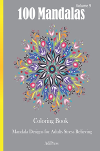 100 Mandalas Coloring Book