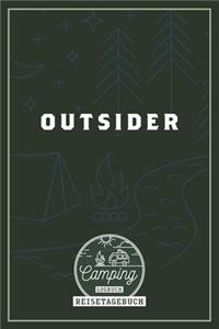 Outsider I Camping Logbuch I Reisetagebuch