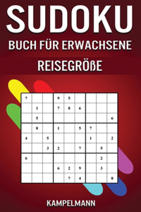 Sudoku Buch für Erwachsene Reisegröße