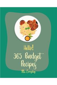 Hello! 365 Budget Recipes