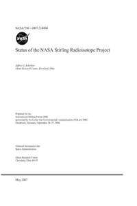 Status of the NASA Stirling Radioisotope Project