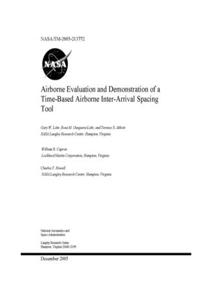Airborne Evaluation and Demonstration of a Time-Based Airborne Inter-Arrival Spacing Tool
