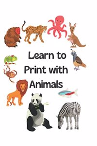 Learn to Print with Animals
