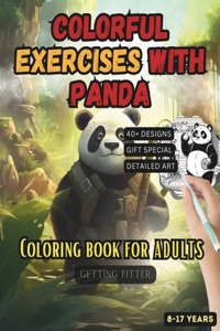 Colorful exercises with Panda