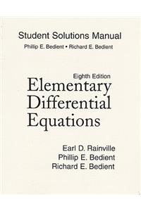 Student Solutions Manual for Elementary Differential Equations